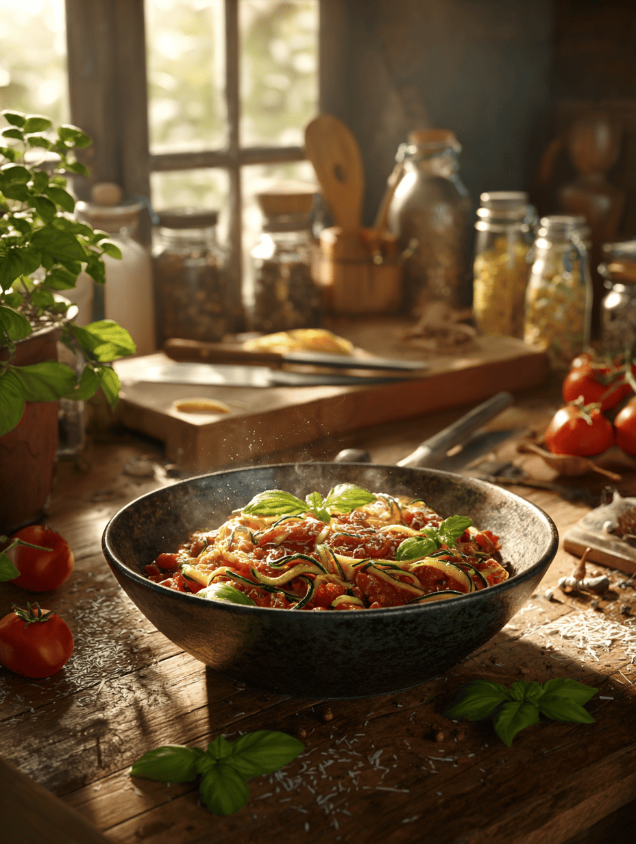 Meghan Markle Zucchini Bolognese: A Gentle Powerhouse in Your Bowl