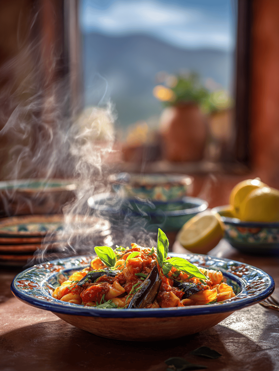 Stanley Tucci’s Pasta alla Norma: A Feast of Simplicity and Soul