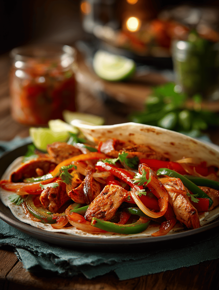 Jamie Oliver’s Chicken Fajitas: A Rustic Spin on a Classic